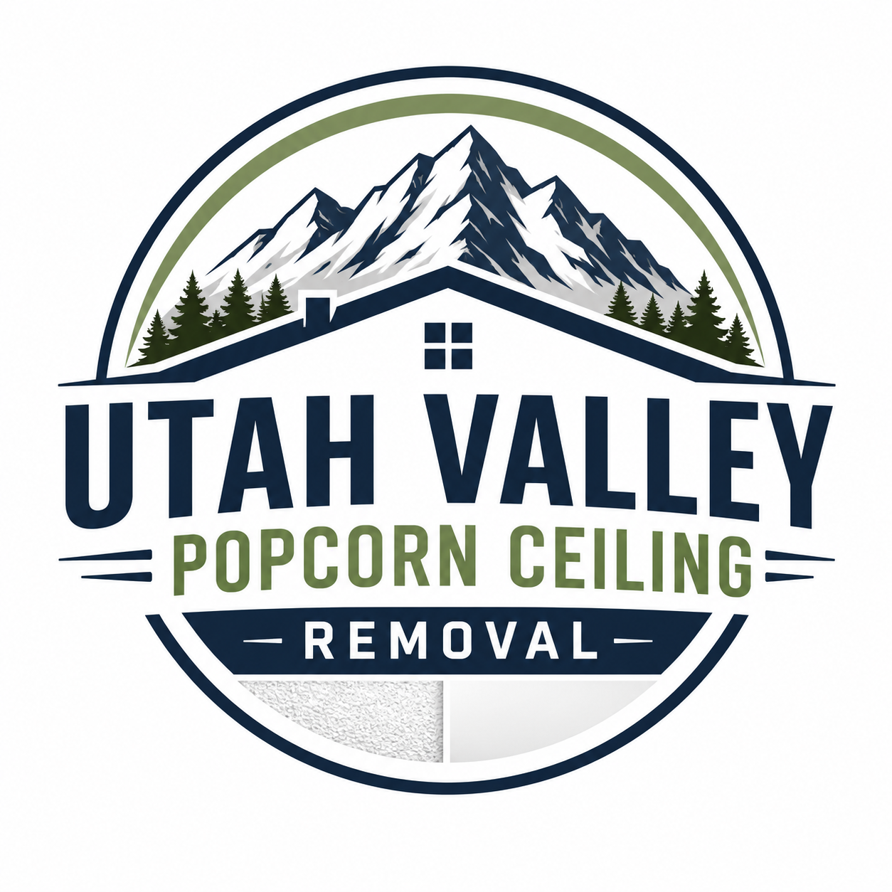 Utah Valley Popcorn Ceiling Removal logo